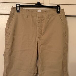 GAP Tan Casual Trousers- New without tag. Size 6 Downtown Khaki.